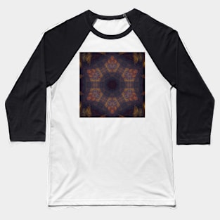 Mandalisa Kaleidoscope [textures] Pattern (Seamless) 13 Baseball T-Shirt